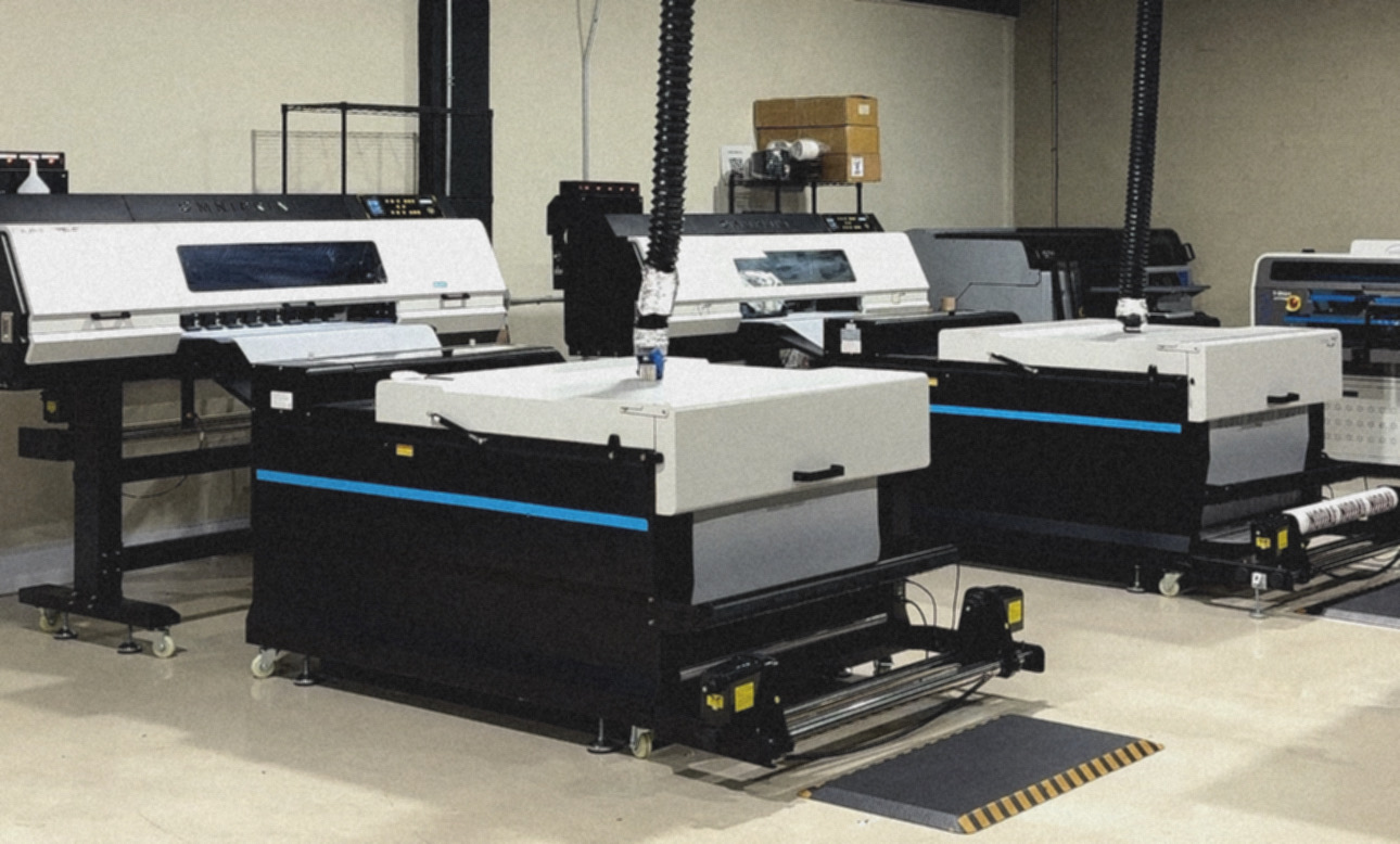 Equipos DTF de BLACKBOX para producción textil